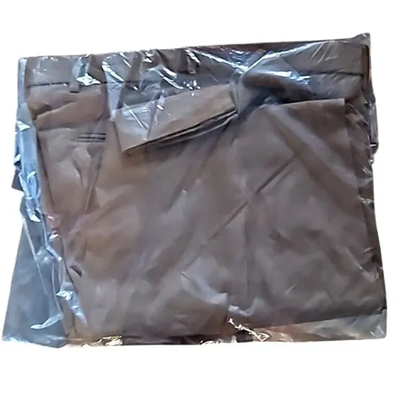 Tommy Hilfiger TH Flex Tate Modern Fit Solid Dress Pants Camel Brown 34Wx30L
