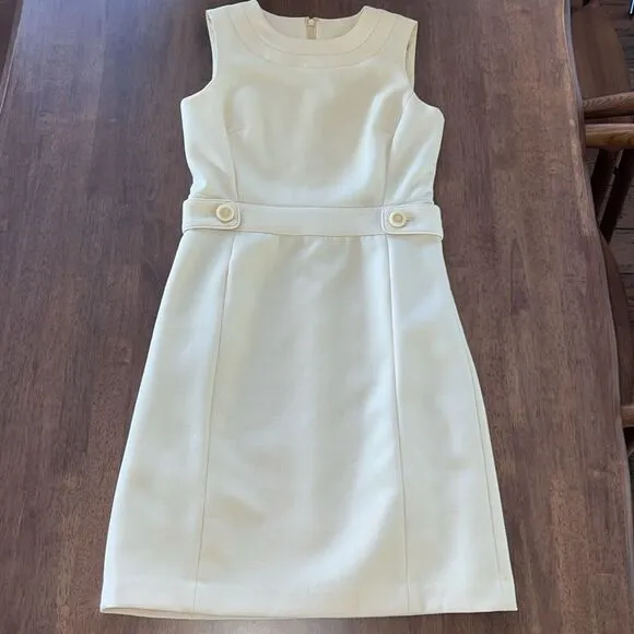 Tory Burch Classic beige sleeveless dress. Size 4