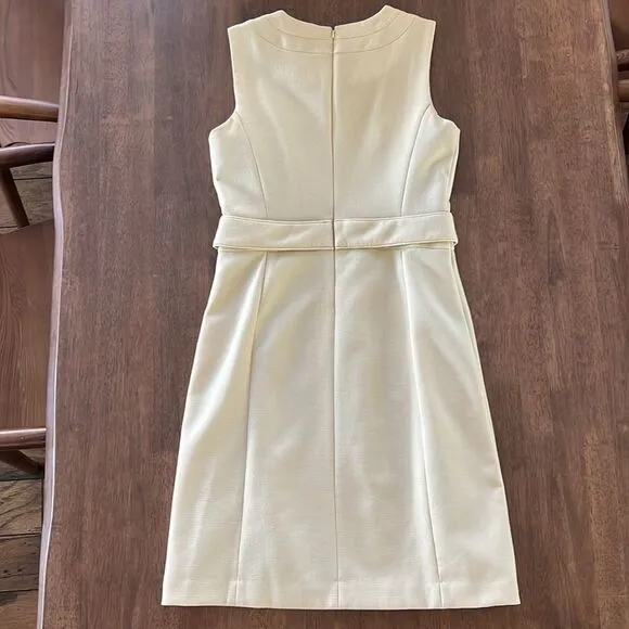 Tory Burch Classic beige sleeveless dress. Size 4
