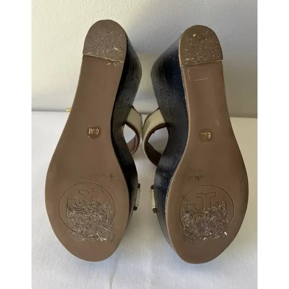 Tory Burch Platform Wedge Sandals