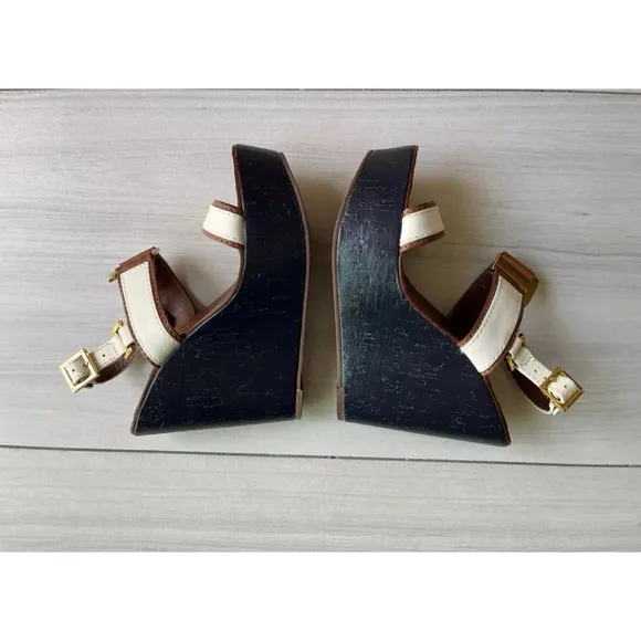 Tory Burch Platform Wedge Sandals