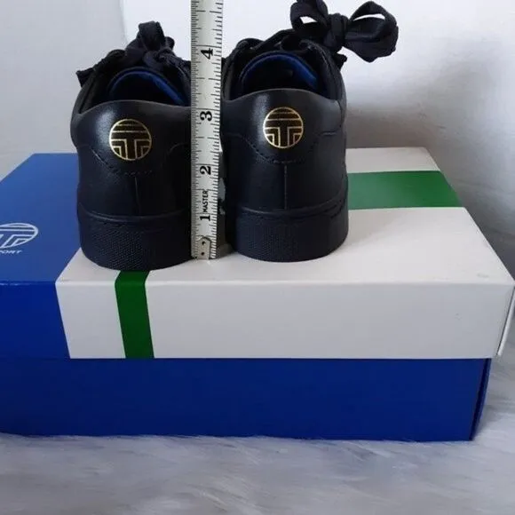 Tory Burch Sport Women's size 5M Navy Ruffle Sneaker