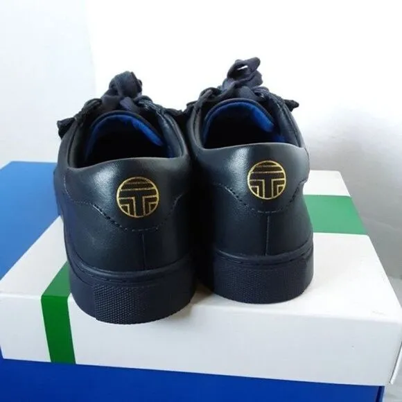 Tory Burch Sport Women's size 5M Navy Ruffle Sneaker