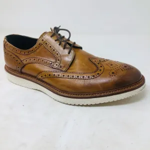 Trask Wingtip Leather Men's Brogue Shoes Made In Italy
