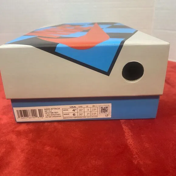 Travis Scott Cactus Jack x Nike Attack Smoke Grey Mens 4.5, Womens 6 New W/ Box