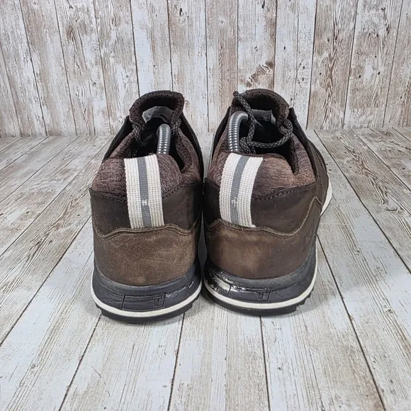 True‎ Linkswear Major wateproof Golf Shoe Leather Comfort Brown Lace Up 10.5