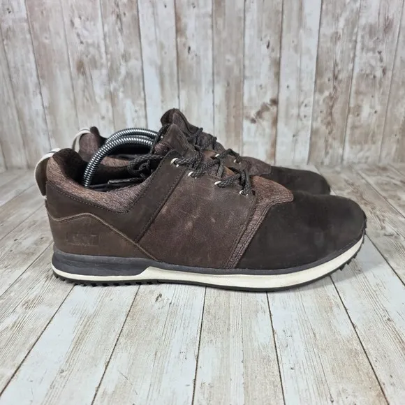 True‎ Linkswear Major wateproof Golf Shoe Leather Comfort Brown Lace Up 10.5