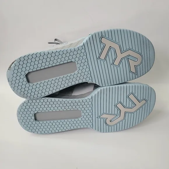 TYR Men's L-1 Lifter Squat University Size 10.5 Sneaker Shoes Grey/Mint