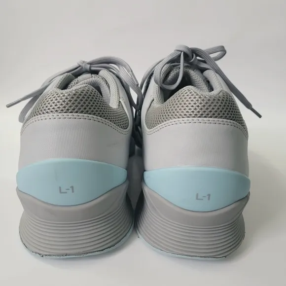 TYR Men's L-1 Lifter Squat University Size 10.5 Sneaker Shoes Grey/Mint