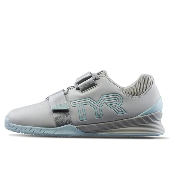 TYR Men's L-1 Lifter Squat University Size 10.5 Sneaker Shoes Grey/Mint