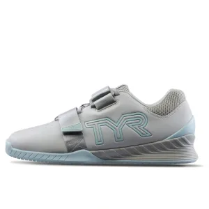 TYR Men's L-1 Lifter Squat University Size 10.5 Sneaker Shoes Grey/Mint