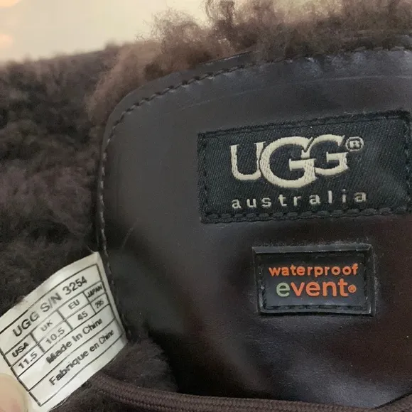 UGG ‘Butte’ Tartan Heavy-Duty WATERPROOF EVENT Plaid and Leather Boots