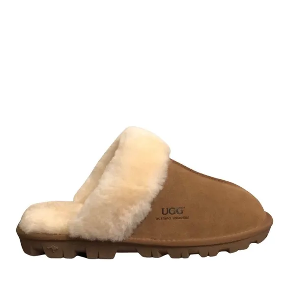 UGG- Elaine Premium Scuffs- Chestnut