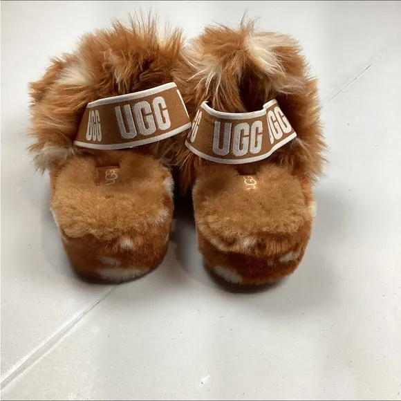 UGG Fluffy Oh Yeah Spots Slide Slipper 1118165