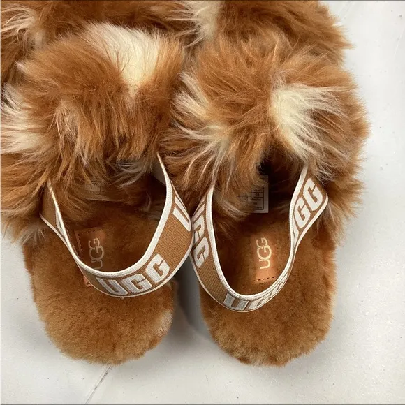 UGG Fluffy Oh Yeah Spots Slide Slipper 1118165