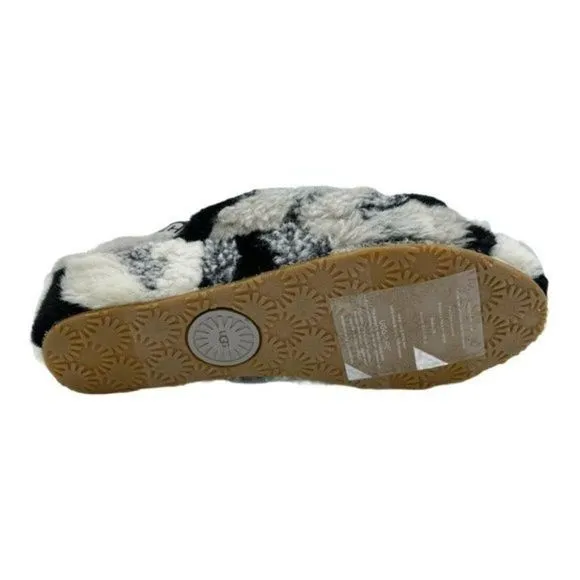 UGG FLUFF YEAH SLIDE CALIFORNIA COLLAGE SLIPPERS