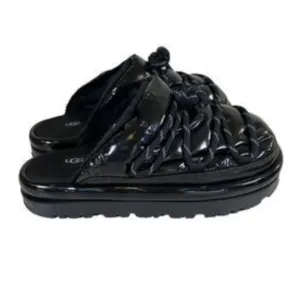 UGG SPACESLIDER HI SHINE SLIDE PLATFORM SLIPPER SHOES