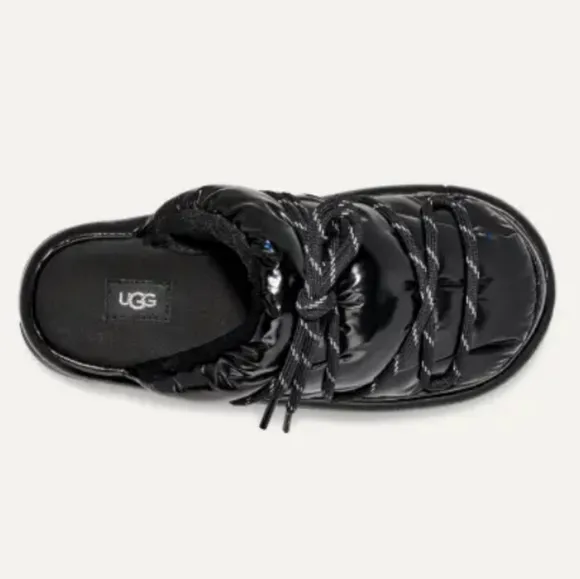 UGG SPACESLIDER HI SHINE SLIDE PLATFORM SLIPPER SHOES