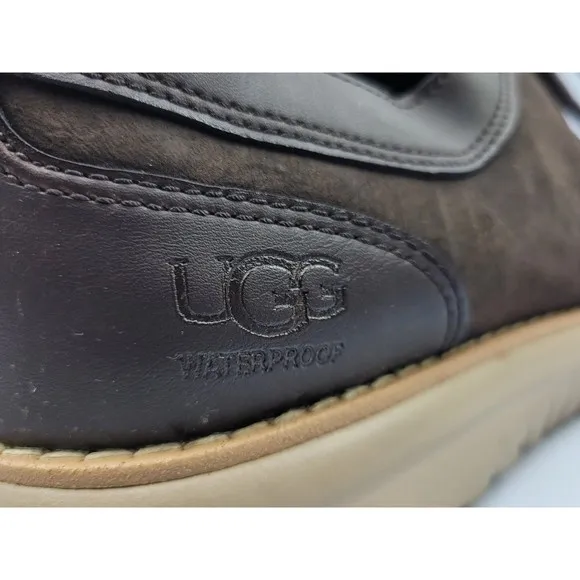UGG Union Derby Waterproof Leather Shoes Size 10.5