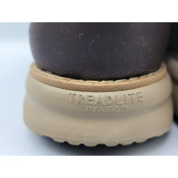 UGG Union Derby Waterproof Leather Shoes Size 10.5