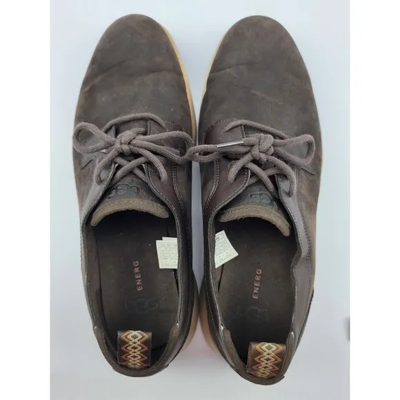 UGG Union Derby Waterproof Leather Shoes Size 10.5