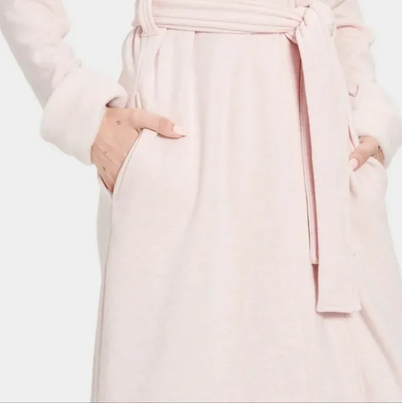 UGG Women's Duffield II Robe in Seashell Pink Heather