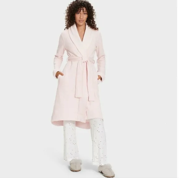 UGG Women's Duffield II Robe in Seashell Pink Heather