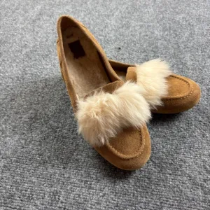 UGG Women’s Kaley Wisp Loafer Chestnut size: 7