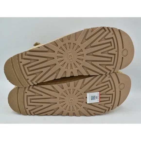 UGG Womens Size 10 Aubrey Ankle Strap Sand Platform Sandals Shoes
