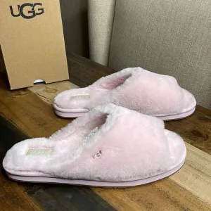 UGG ANNIA PEEP Toe SLIPPERS NWT