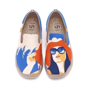 UIN Women (9) Summertime Wanderment Canvas Shoes Lightweight Tropical Vacation