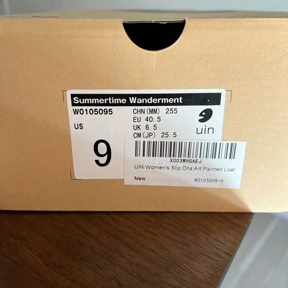 UIN Women (9) Summertime Wanderment Canvas Shoes Lightweight Tropical Vacation