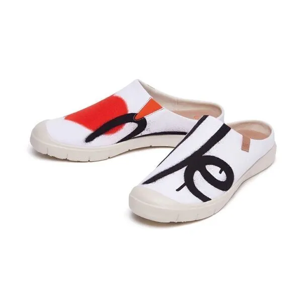 UIN Women's Fashion Slippers Lightweight Walking Casual Shoes(Love Me Cadiz III)