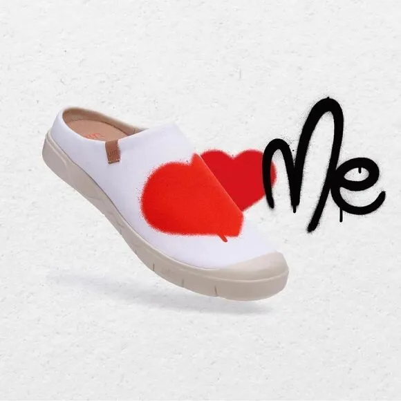 UIN Women's Fashion Slippers Lightweight Walking Casual Shoes(Love Me Cadiz III)