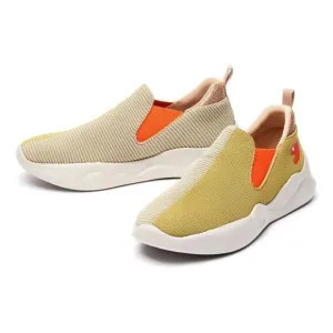 UIN Women's Sneakers Lightweight Walking Comfy Shoes (Oxford Tan Mijas II)