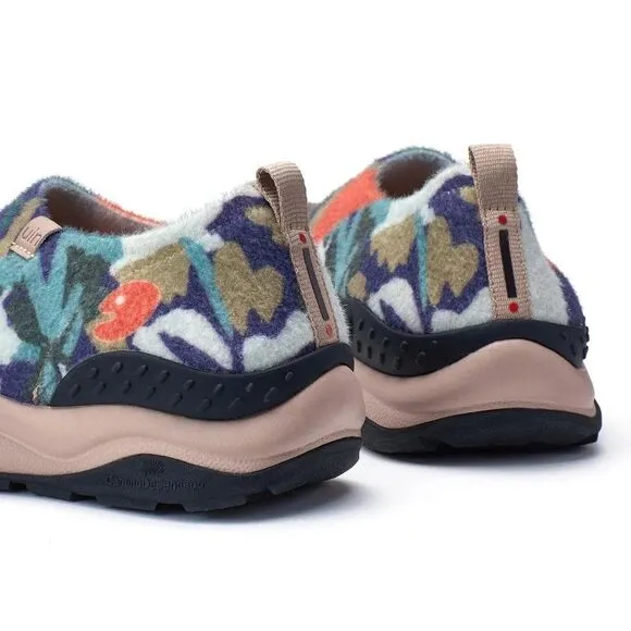 UIN Women's Walking Shoes Slip On Lightweight Shoes (CAMOUFLAGE FLOWERS )