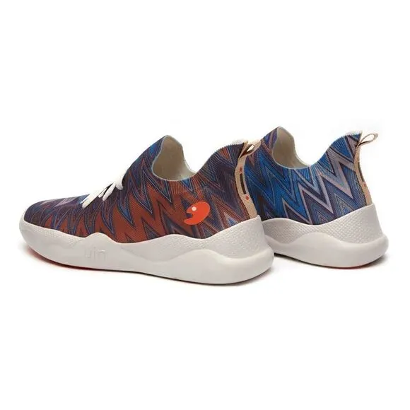 UIN Women's Sneakers Lightweight Walking Comfy Shoes (Mijas- Ambiglow)