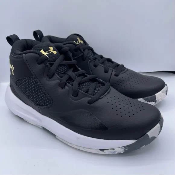 UNDER ARMOUR basketball Lockdown 5 youth sneakers Size 3Y