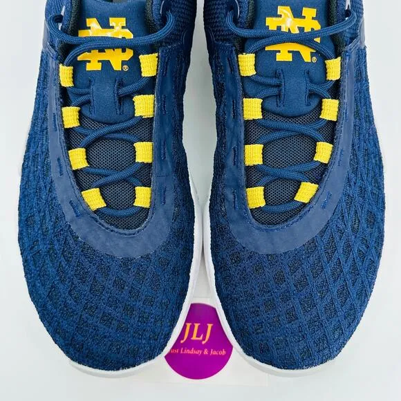 Under Armour Men's NCAA Notre Dame TriBase Reign 5 Athletic Shoes Size 10.5