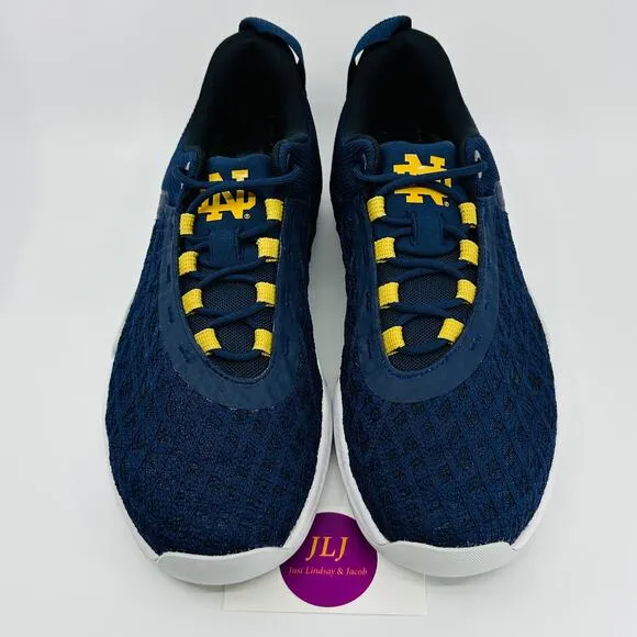 Under Armour Men's NCAA Notre Dame TriBase Reign 5 Athletic Shoes Size 10.5