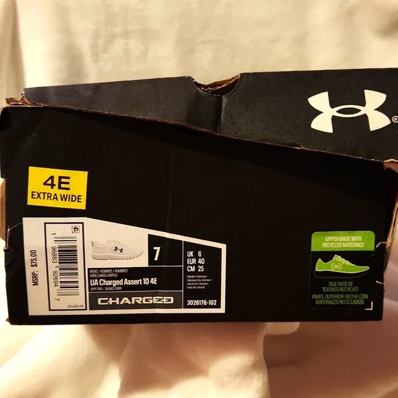 Under Armour, Men's Size 7, Extra Wide, Shoes, Sneekers, Tennis Shoes