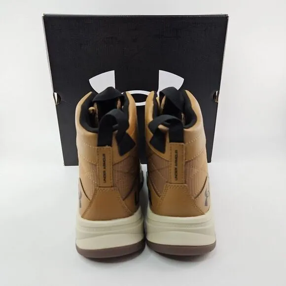 Under Armour Stellar G2 6&quot; Boots Light Brown High Top Tactical Duty Men's Sz 10