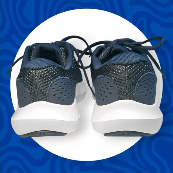 🆕Under Armour UA Surge 4 Men’s Running Shoes Size 9 👟 Navy White Cushion