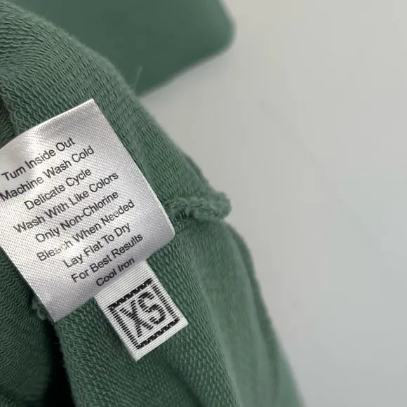 Universal Standard Classic Terry Bree Sweatshirt Dress Deep Aquamarine XS L 12