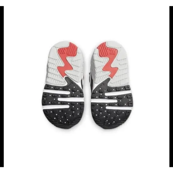 university red/white black lt smoke grey toddler size 6C