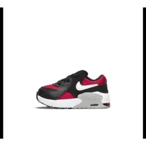 university red/white black lt smoke grey toddler size 6C