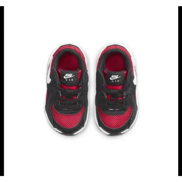 university red/white black lt smoke grey toddler size 6C