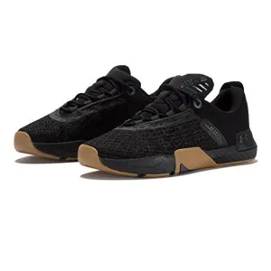 USED Under Armour Men's Tribase Reign 5 Running Shoes,black/gum-Size 11.5