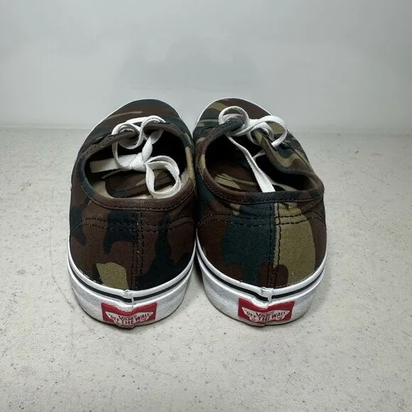 VANS Authentic Camo Sneakers Sz 7Men's Skateboarding Shoes