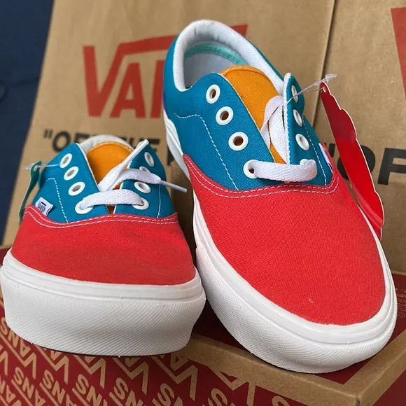 Vans Comfycush Era Multi Block Multi/True White WMNS